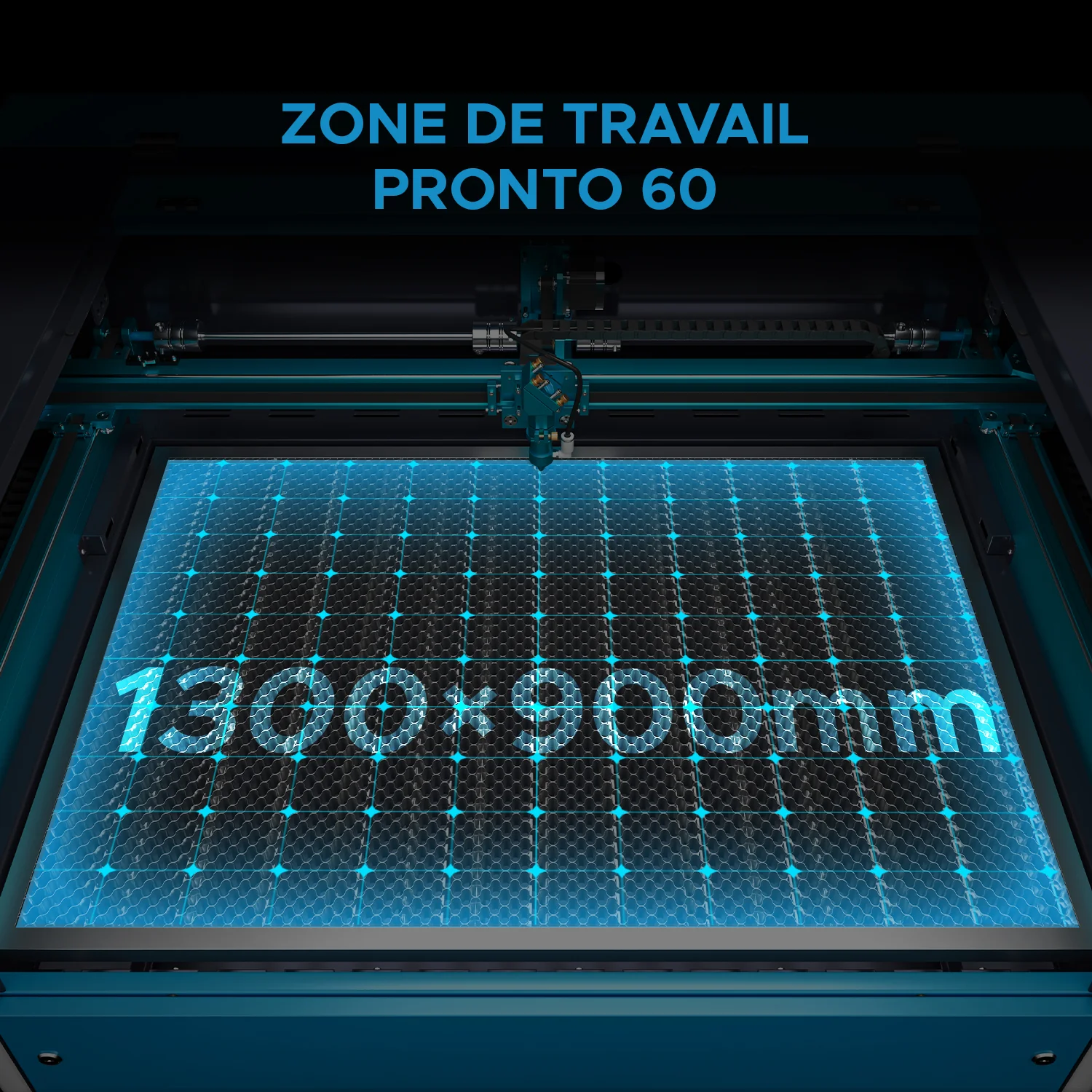 130W Graveur et découpeur laser CO2 avec 1300x900mm Zone de Travail, Autofocus |  Pronto-60 - Image 9