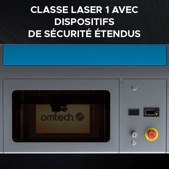 40W Graveur Laser portable & Découpe laser avec surface de gravure de 300x200mm | K40 Plus - Image 6