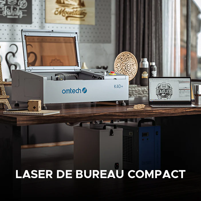 40W Graveur Laser portable & Découpe laser avec surface de gravure de 300x200mm | K40 Plus - Image 9