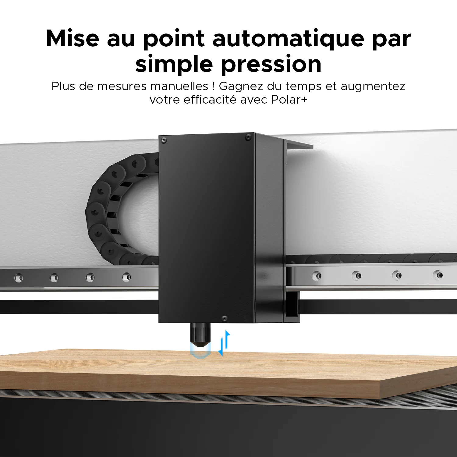 55W Desktop Graveur laser et Découpe laser avec surface de gravure de 510x300mm | Polar Plus - Image 11