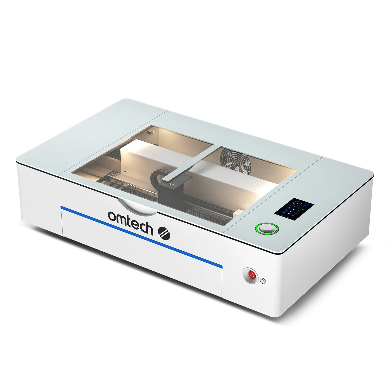 55W Desktop Graveur laser et Découpe laser avec surface de gravure de 510x300mm | Polar Plus - Image 2