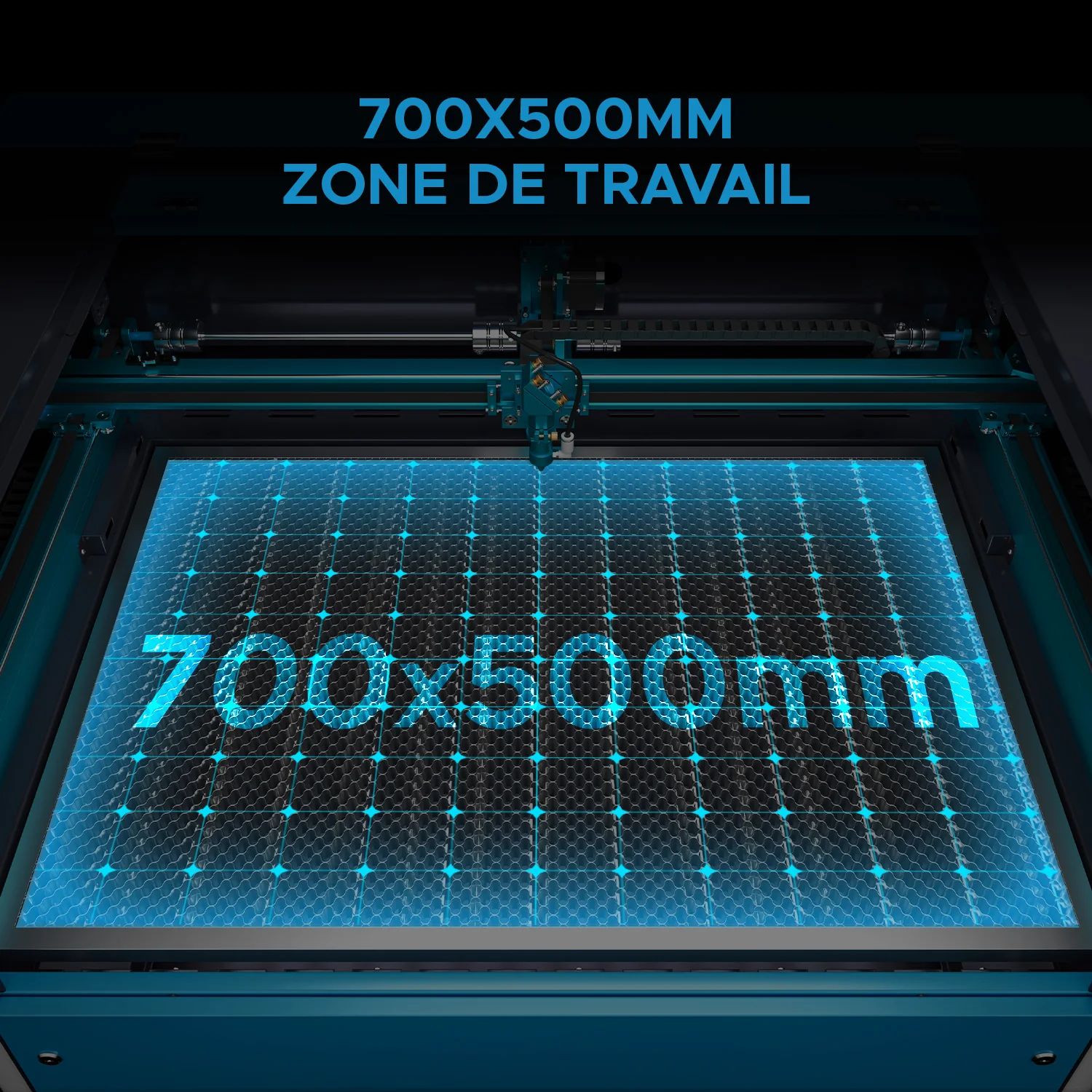 90W Graveur et découpeur laser CO2 avec 700X500mm Zone de Travail, Autofocus |  Pronto-35N - Image 12