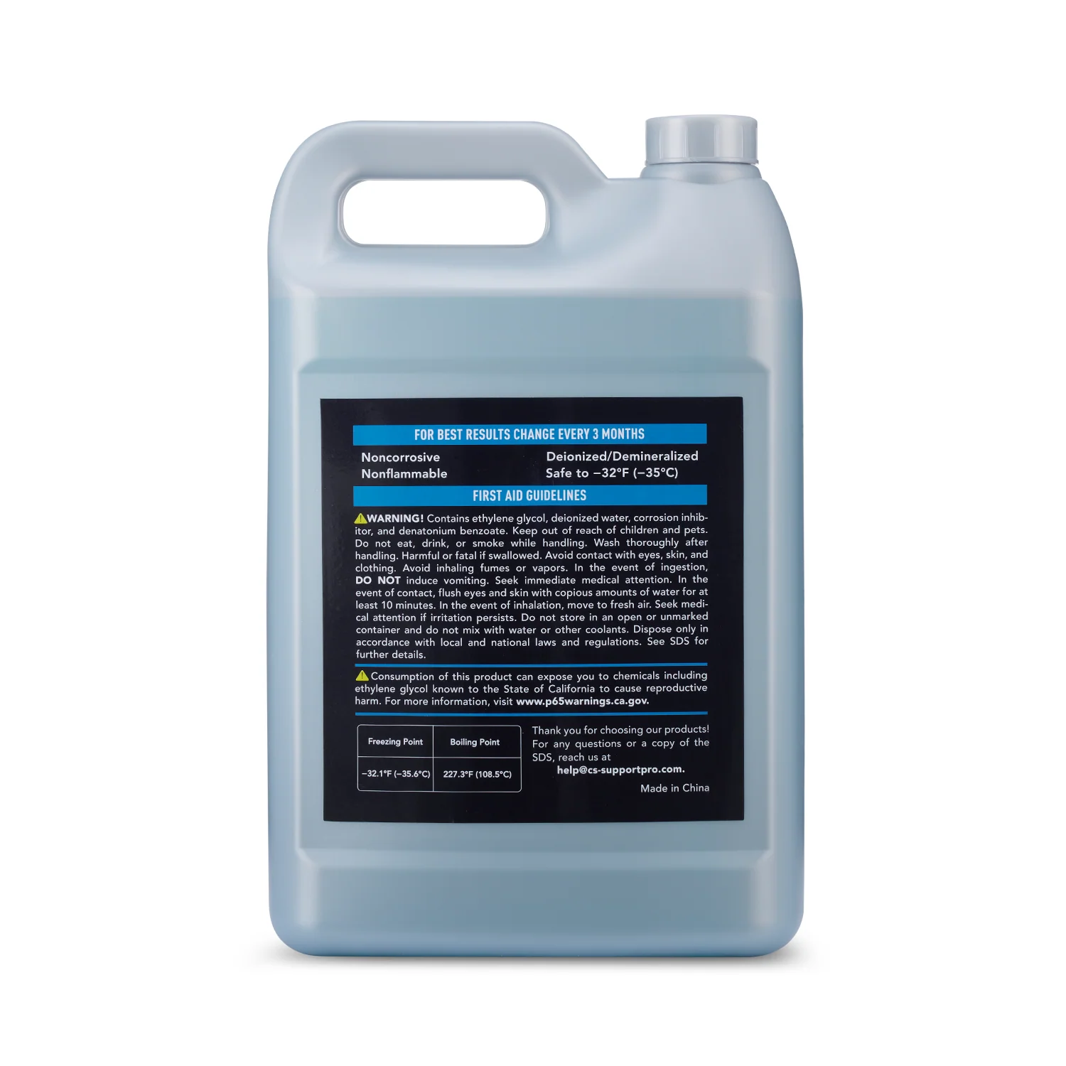 Antigel de radiateur et liquide de refroidissement antigel 4L pour découpeur laser CO2 | LC4L - Image 4