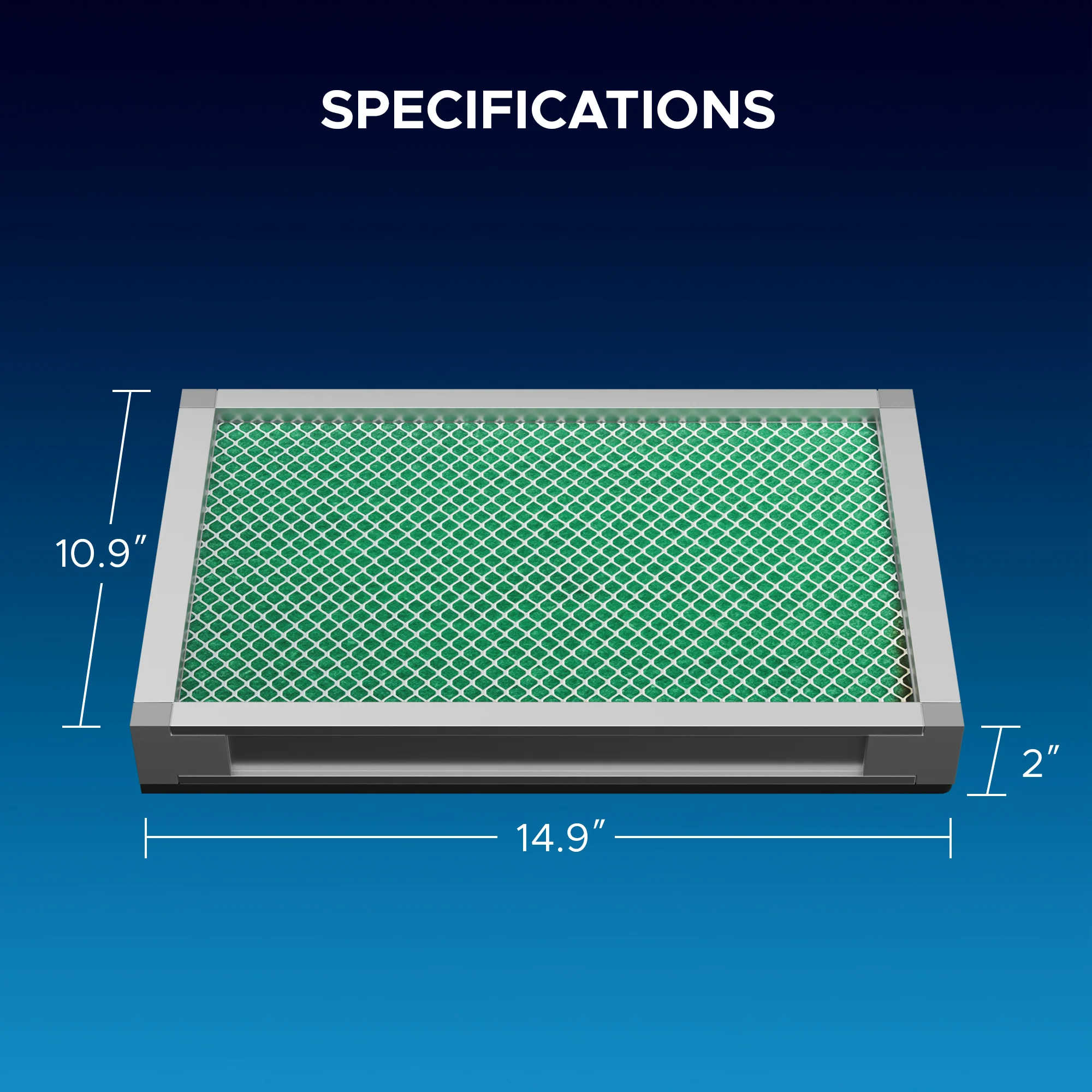 Filtre de remplacement au charbon actif pour extracteur de fumée LSP-300 - Image 2