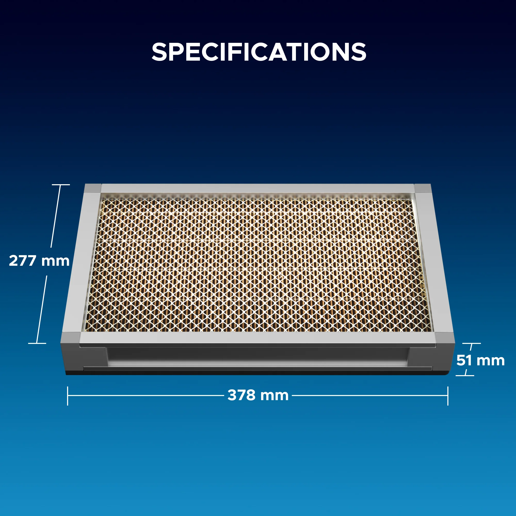 Filtre de remplacement en polypropylène (PP) pour extracteur de fumée LSP-300 - Image 4