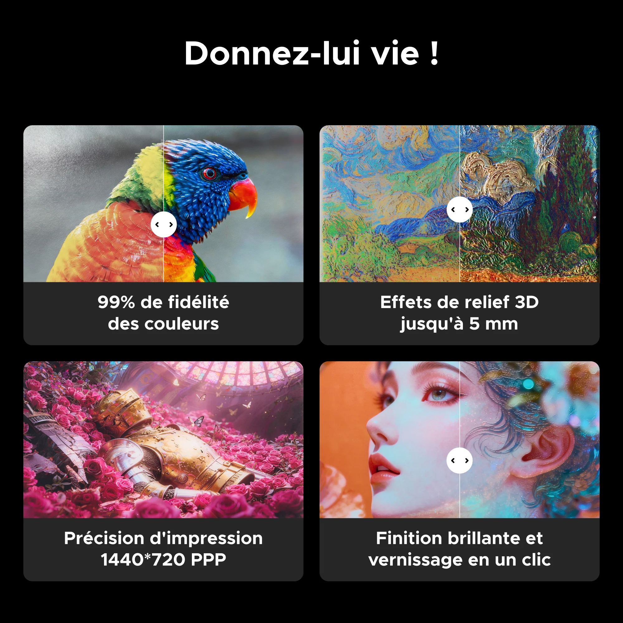OMTech Spectra A3+ Imprimante UV à plat — Tête d'impression simple / double - Image 10