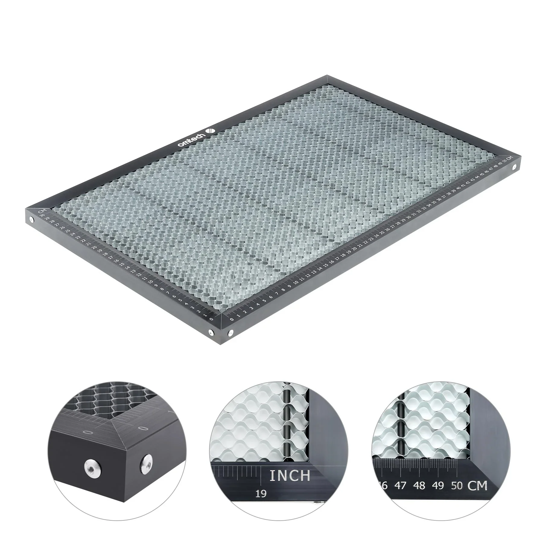 Table en nid d'abeille en aluminium pour machines de gravure laser ( sans protection contre la combustion) - Image 5