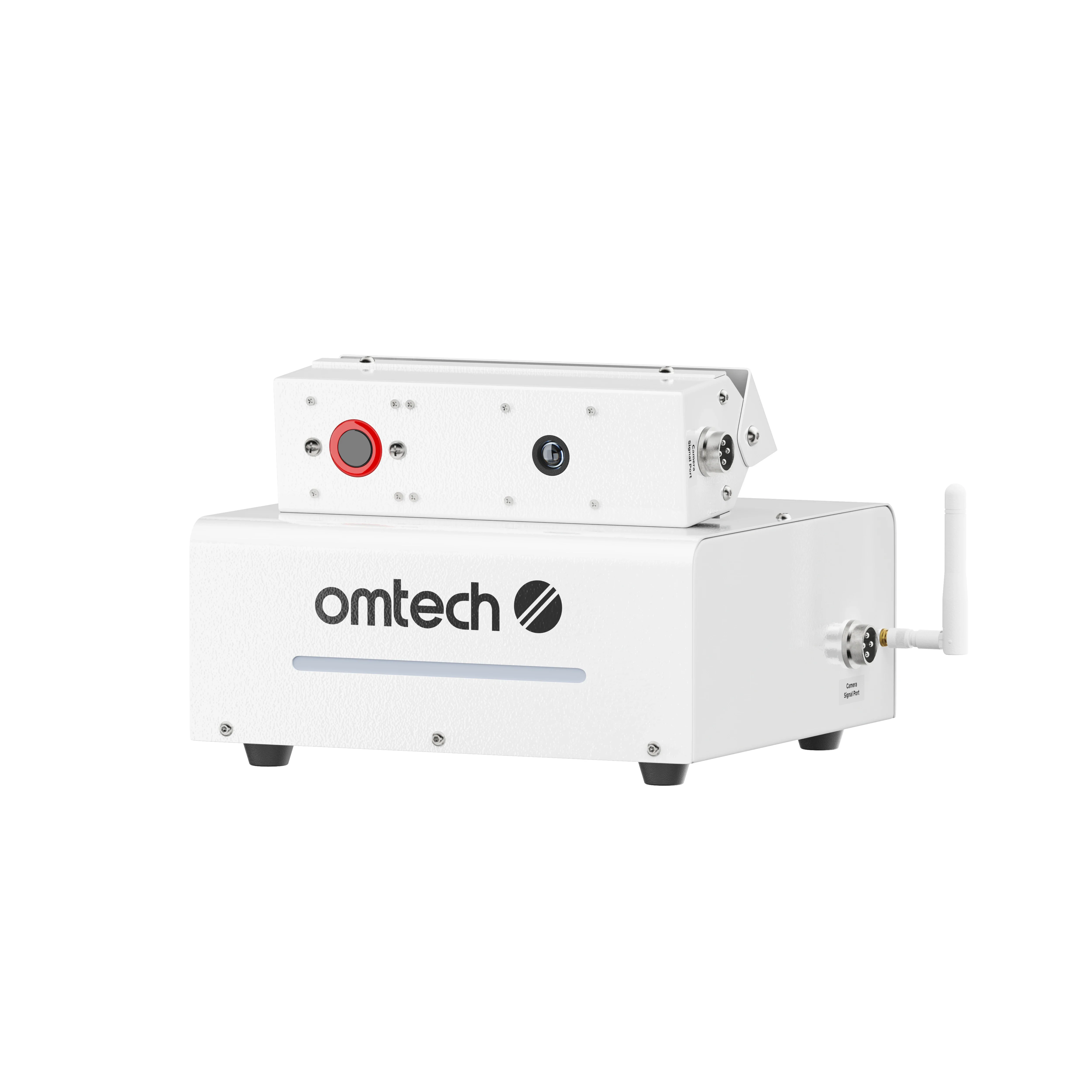 Caméra de surveillance à distance OMTech 2 MP pour graveur laser CO2, avec capteur de détection d'incendie